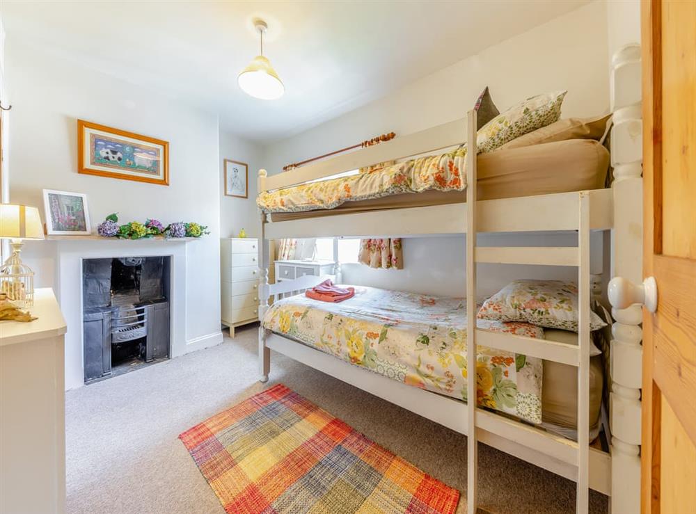 Bunk bedroom at Burghley Lane Townhouse in Stamford, Lincolnshire