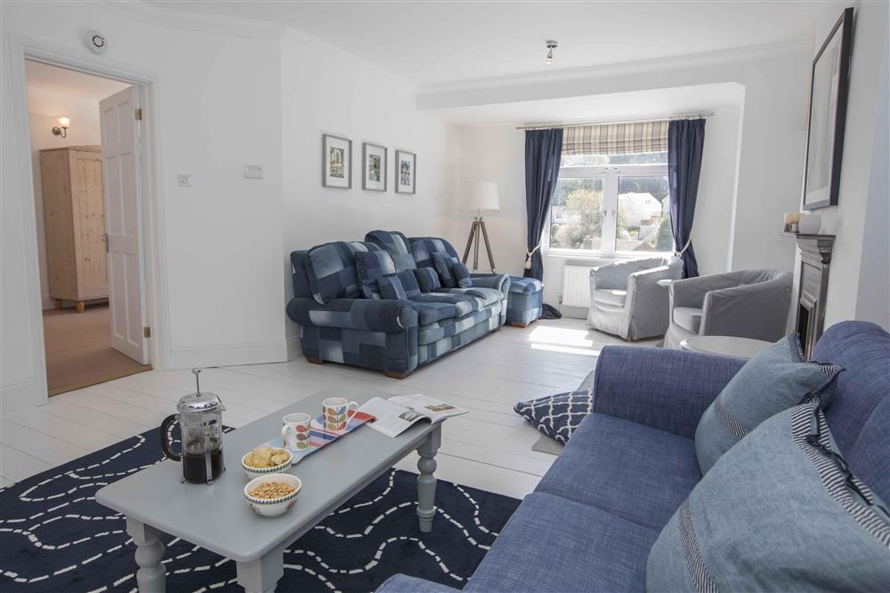 Spacious and comfortably furnished sitting room at Burleigh in , Salcombe