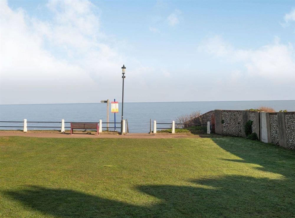 View at Burlington by-the-sea in Sheringham, Norfolk