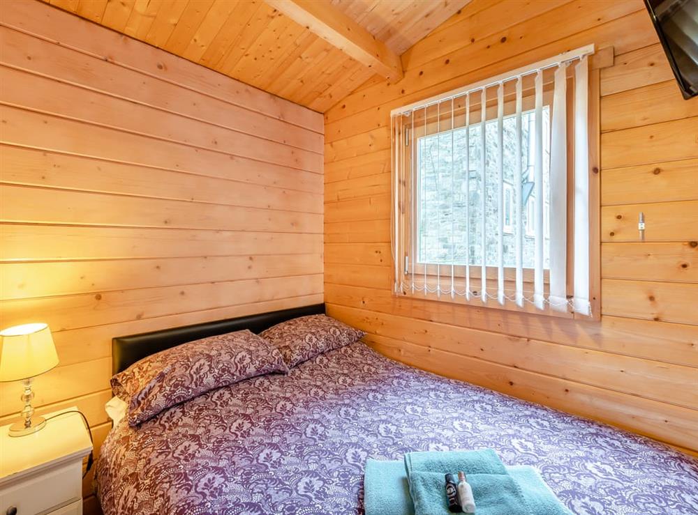 Double bedroom at Burn Lodge in Haltwhistle, Northumberland