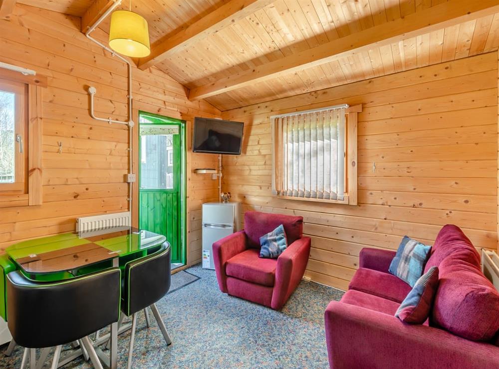 Living area at Burn Lodge in Haltwhistle, Northumberland