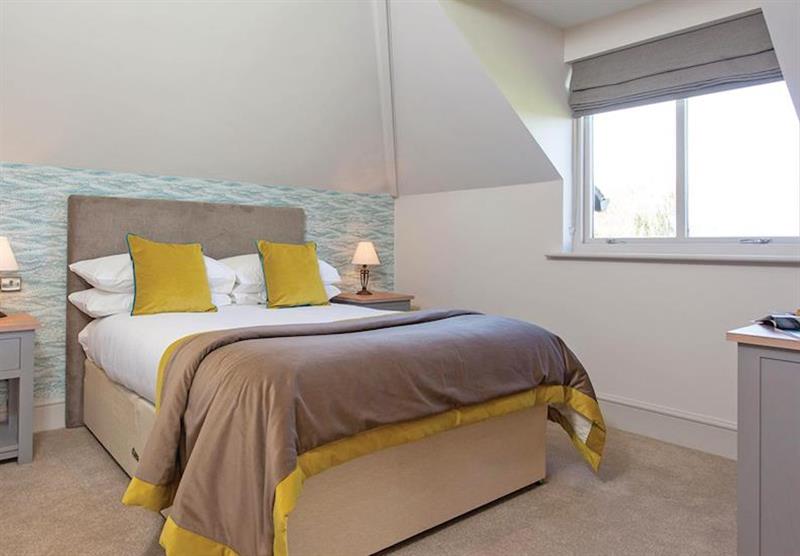 Double bedrom in the Shanning Cottage 3 at Burn Park in Stratton, Nr Bude