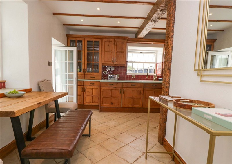 Dining room at Burnbank Cottage, Lindale near Grange-Over-Sands