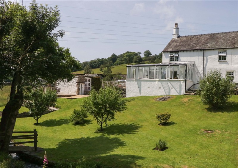 The setting of Burnbank Cottage at Burnbank Cottage, Lindale near Grange-Over-Sands