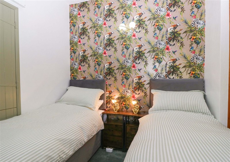 This is a bedroom at Burnbank Cottage, Lindale near Grange-Over-Sands