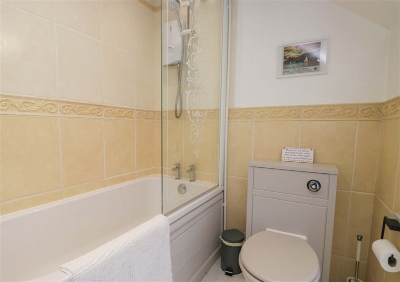 This is the bathroom at Burnbank Cottage, Lindale near Grange-Over-Sands
