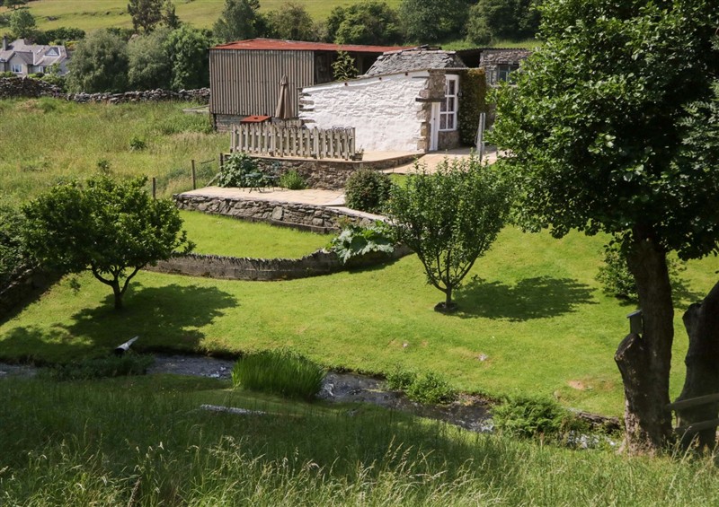 This is the garden (photo 3) at Burnbank Cottage, Lindale near Grange-Over-Sands