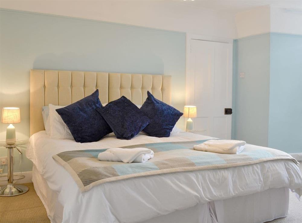 Relaxing double bedroom at Burnbrae Cottage in Bridgend of Lintrathen, near Forfar, Angus