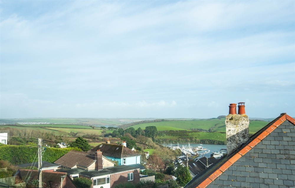 The setting at Burnlee in Salcombe