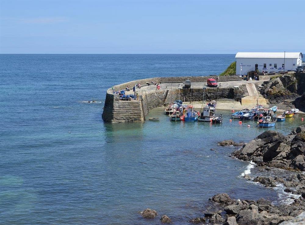 Coverack harbour at Burnoon Barn in Helston, Cornwall