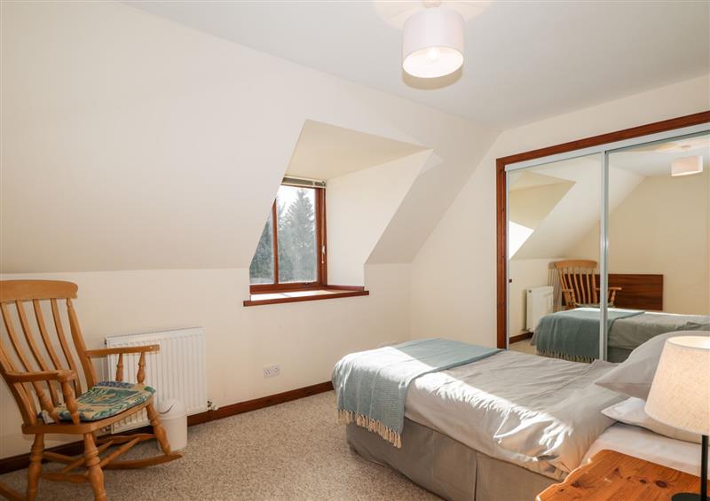 One of the 4 bedrooms at Burnside Cottage, Lairg