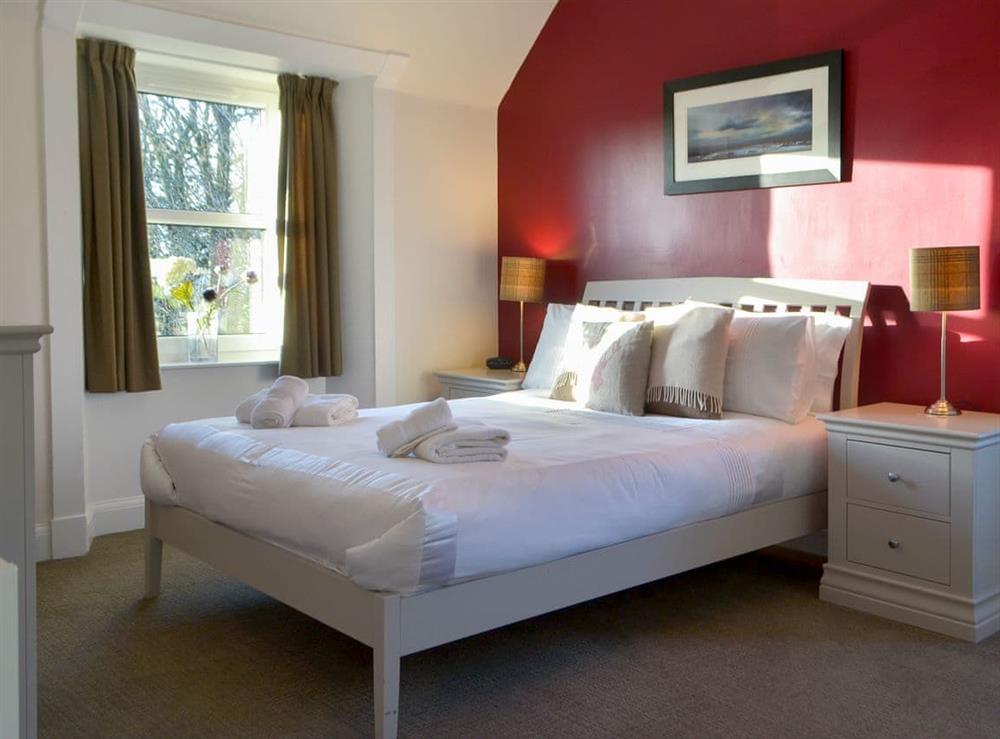 Beautifully presented double bedroom at Burnside in Dornoch, near Tain, Sutherland