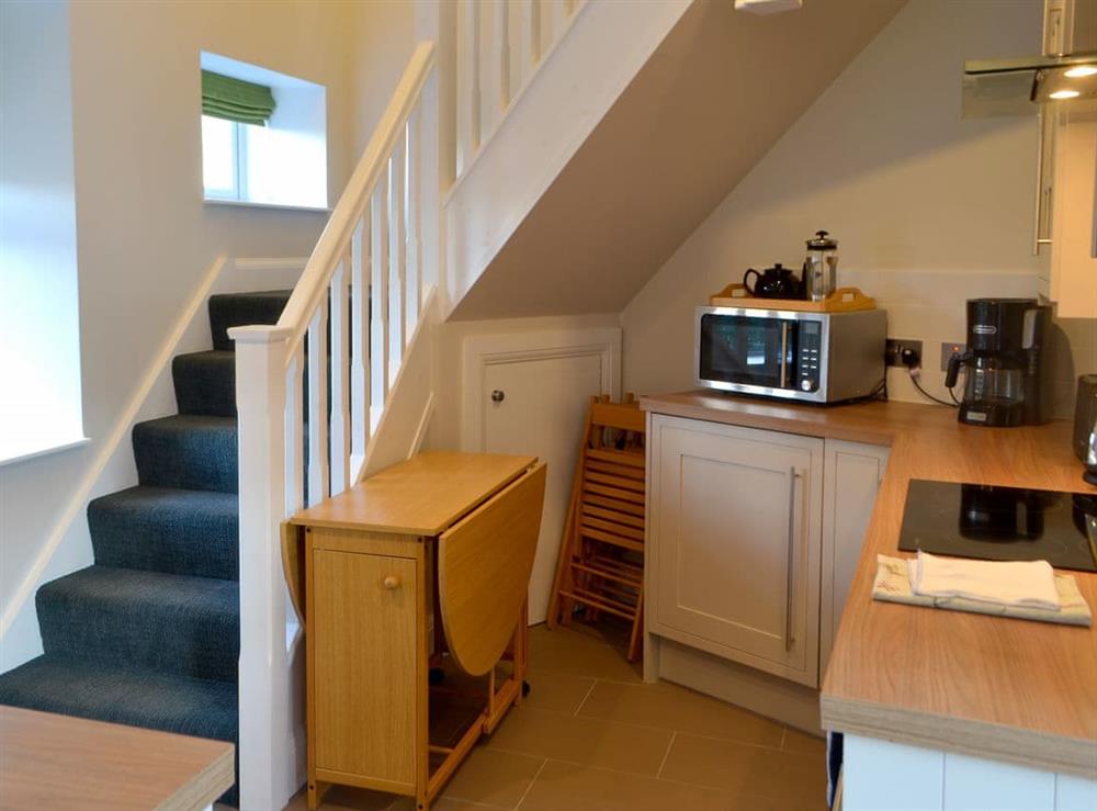 Separate smaller kitchen at Burnside in Dornoch, near Tain, Sutherland
