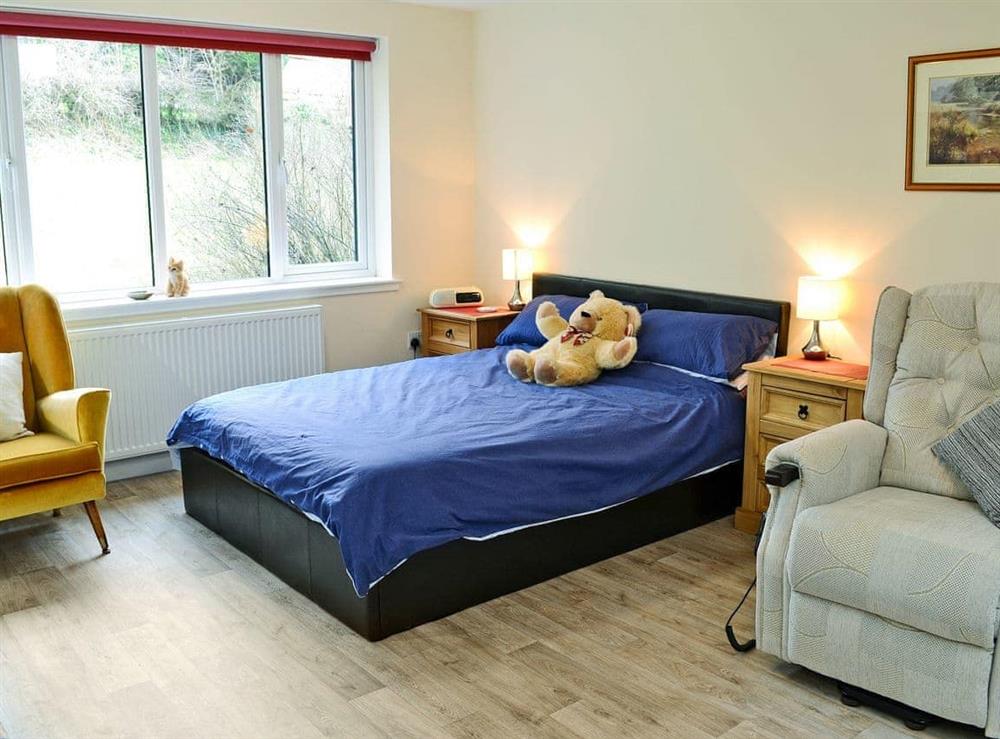 Comfortable bedroom area at Burnside in Dumfries, Dumfriesshire