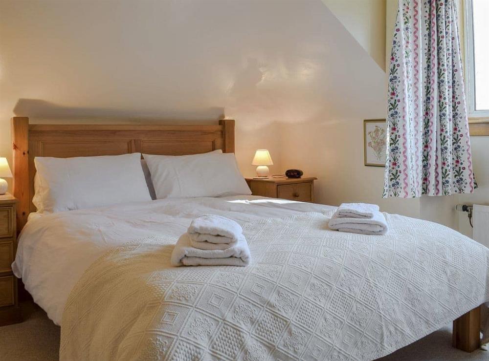 Comfy double bedroom at Burnside in St Andrews, Fife