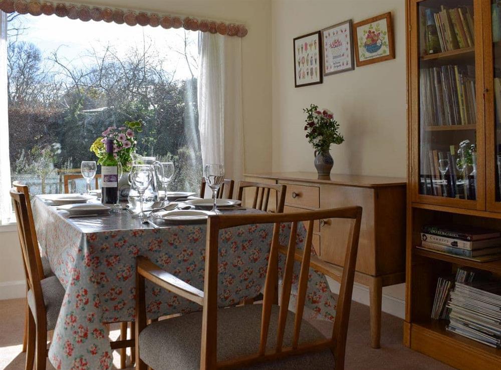 Ideal dining room at Burnside in St Andrews, Fife