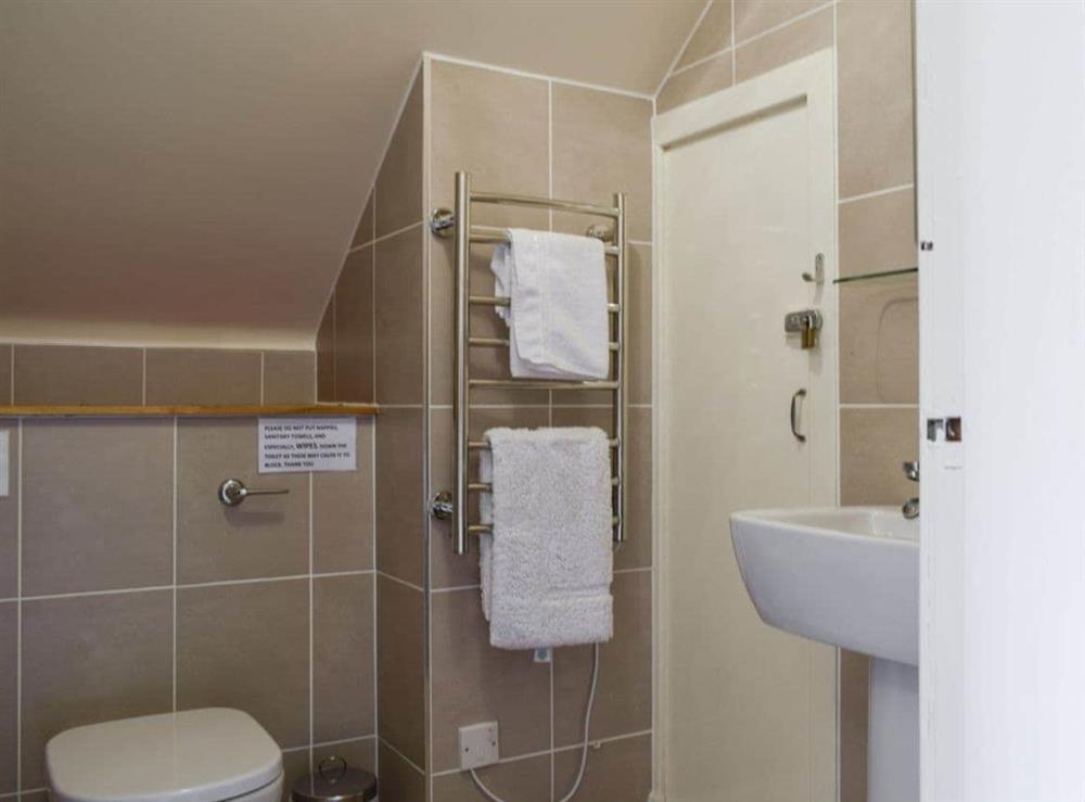 Shower room at Burnside in St Andrews, Fife