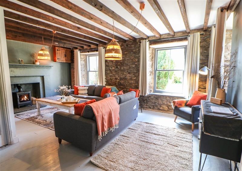 This is the living room at Burnt Mill Cottage, Sedbergh