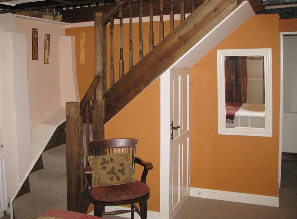 Stairs at Burnthwaite Cottage in Kendal, Cumbria