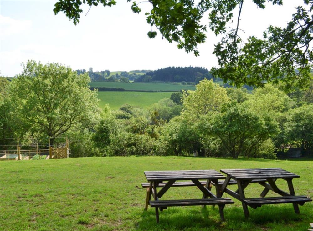 Surrounding area at Burrills View in Horderley, near Craven Arms, Shropshire