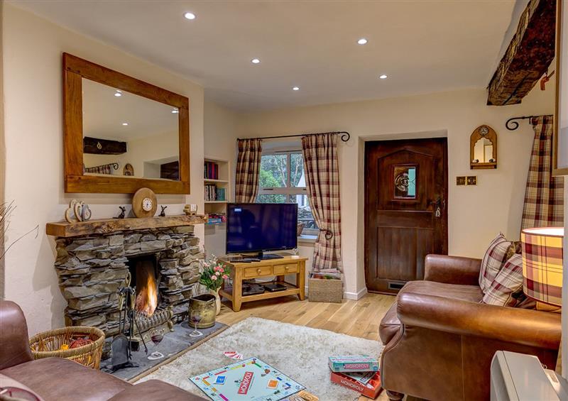 Enjoy the living room at Burrow Cottage, Bowness