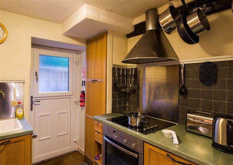 The kitchen at Burrow Cottage, Bowness