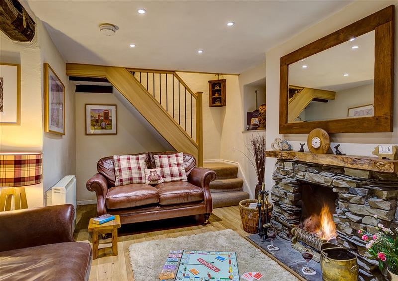 This is the living room at Burrow Cottage, Bowness
