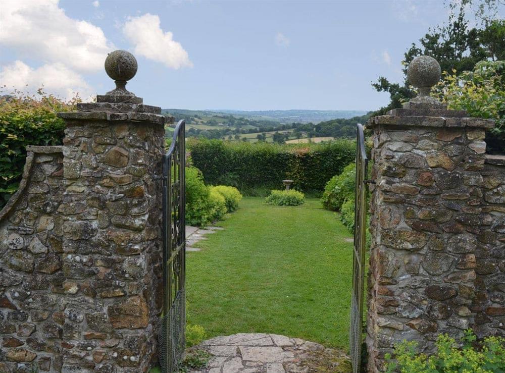 Impressive views unfold throughout the gardens at Gardener’s Rest, 