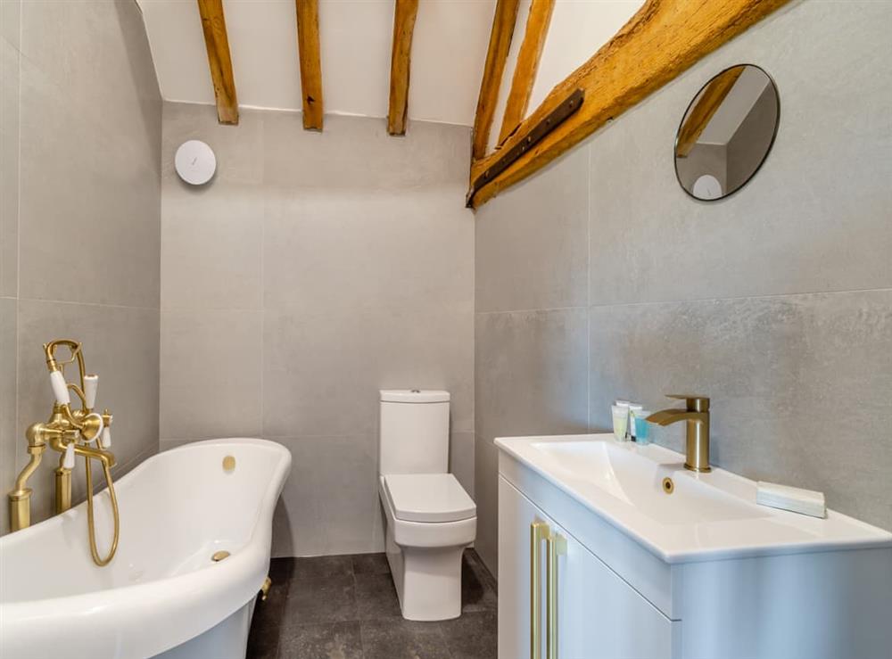 En-suite at Burrow Hill Farm Barn C in Corley, Warwickshire