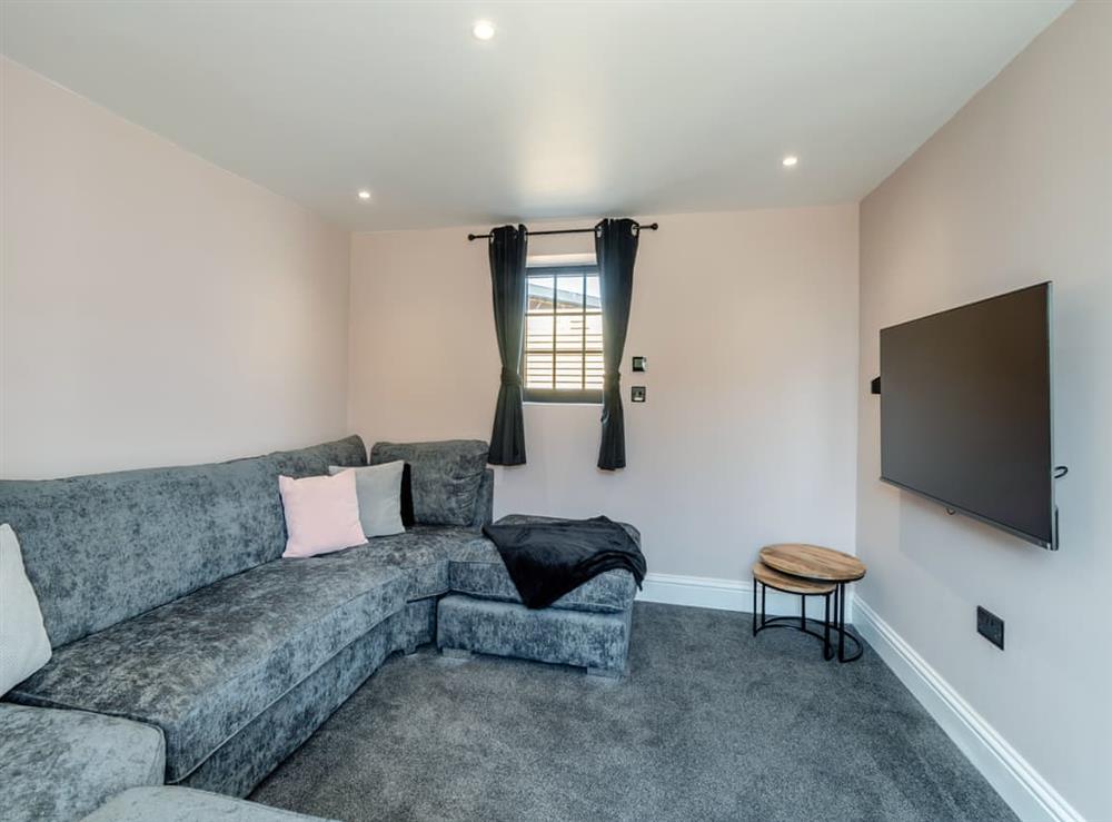 Living area at Burrow Hill Farm Barn C in Corley, Warwickshire