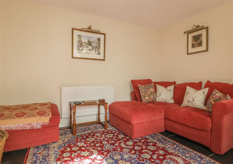 Relax in the living area at Burrow House, Tywardreath