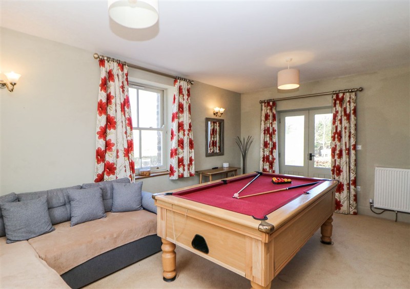 The living room at Burrs Farm, Chelmorton