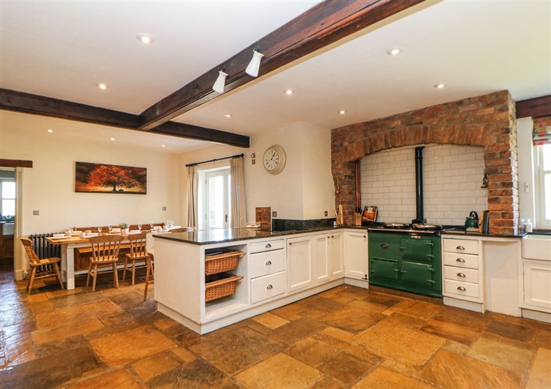 This is the kitchen at Burrs Farm, Chelmorton