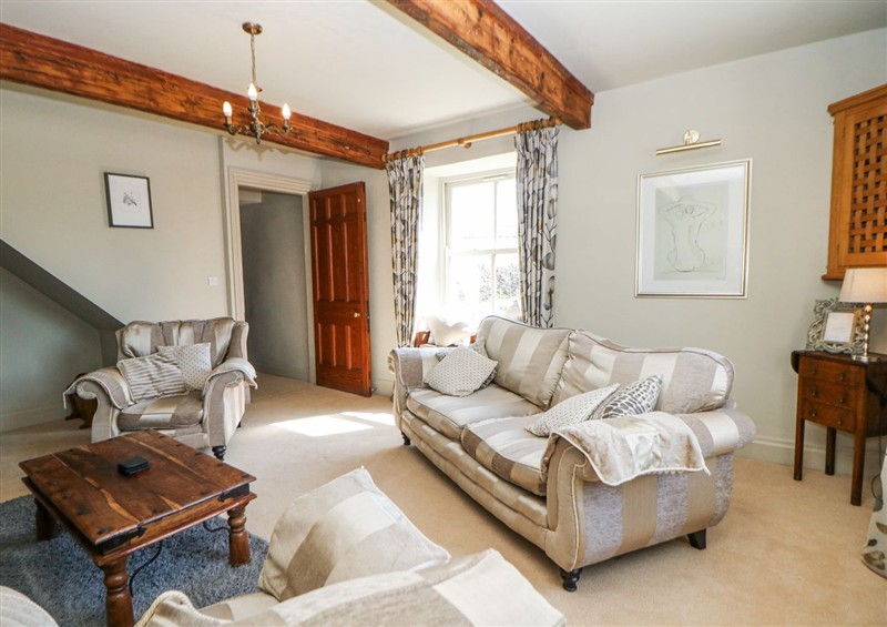 This is the living room at Burrs Farm, Chelmorton