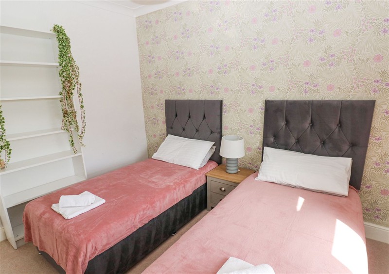 One of the bedrooms at Burry House, Llanmorlais