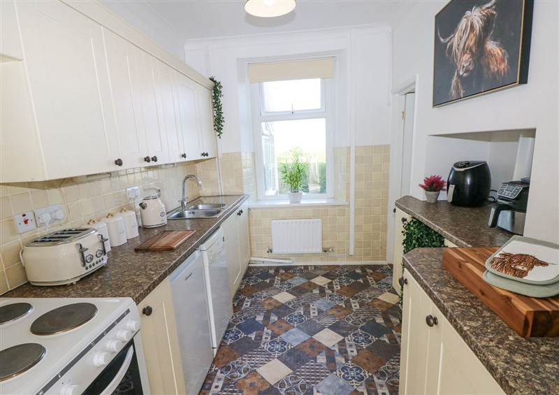 The kitchen at Burry House, Llanmorlais