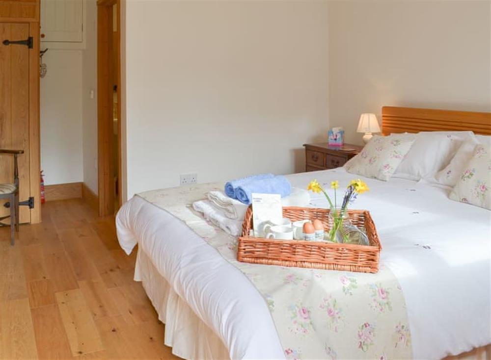 Lovely roomy double bedroom at The Hayloft, 
