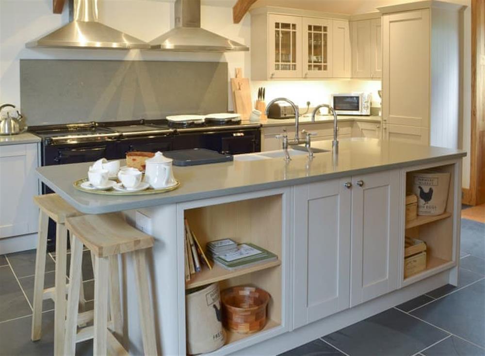 Fully appointed fitted kitchen at The Mill House, 