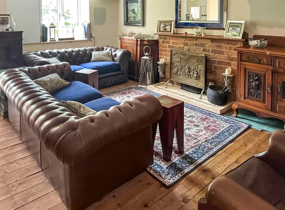 Living room at Burwood Cottage in Chalkhouse Green, near Reading, Oxfordshire