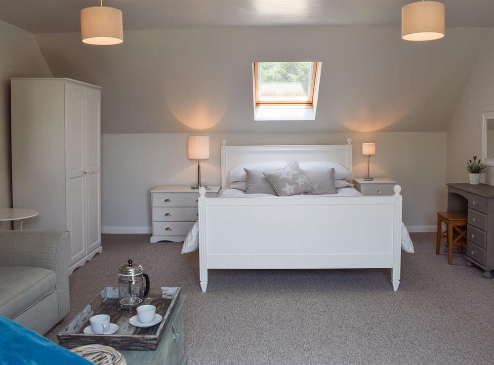 Wonderful master bedroom at Burwyns in Ventnor, Isle of Wight