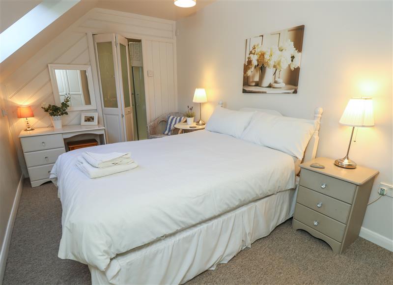 One of the 6 bedrooms at Burwyns, Ventnor