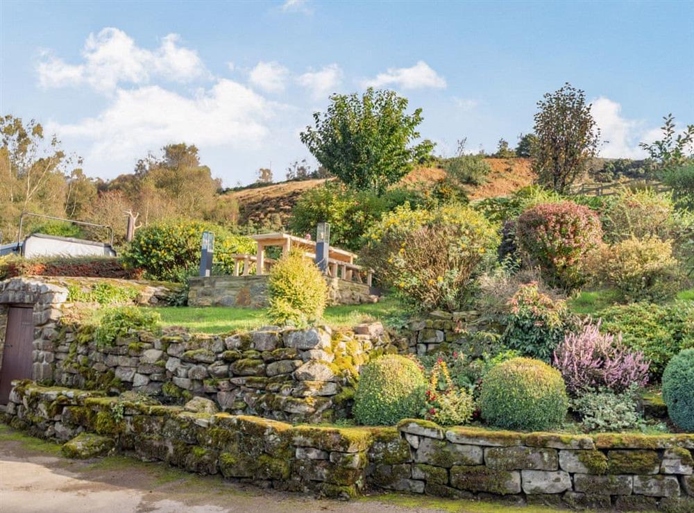 Garden at Buryemwick in Jack Hill, near Harrogate, North Yorkshire