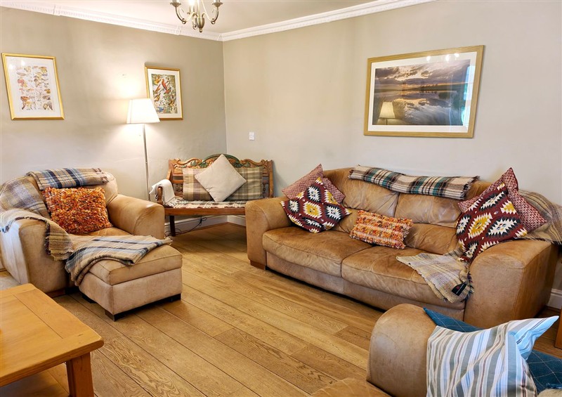 The living room at Bush Nook House, Brampton