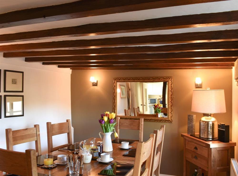 Dining room at Bushmaker Cottage in Diss, Norfolk