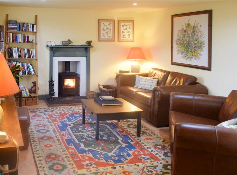 Living room at But ’n Ben in Nr Craignure, Isle of Mull., Great Britain