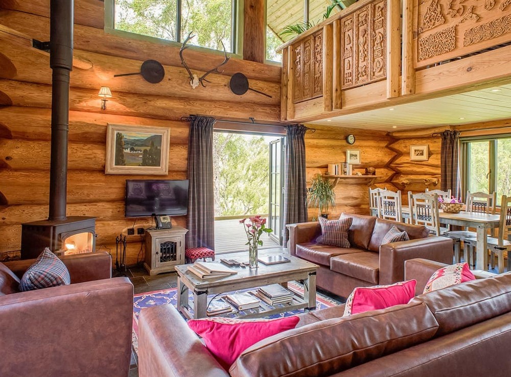 Living area at Buteo in Beauly, Inverness-Shire