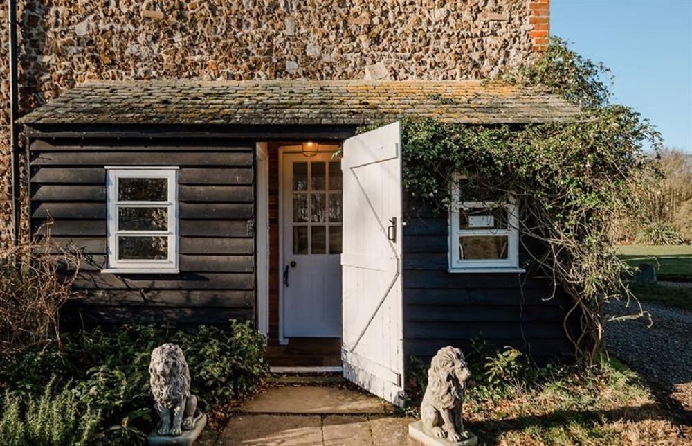 Entrance into the cottage