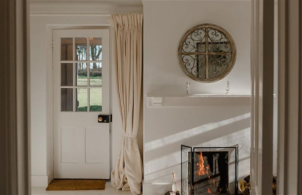 Front door entrance into the sitting room