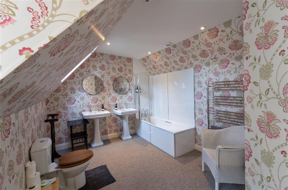 Every room is spacious at Butley Priory Farmhouse, Woodbridge