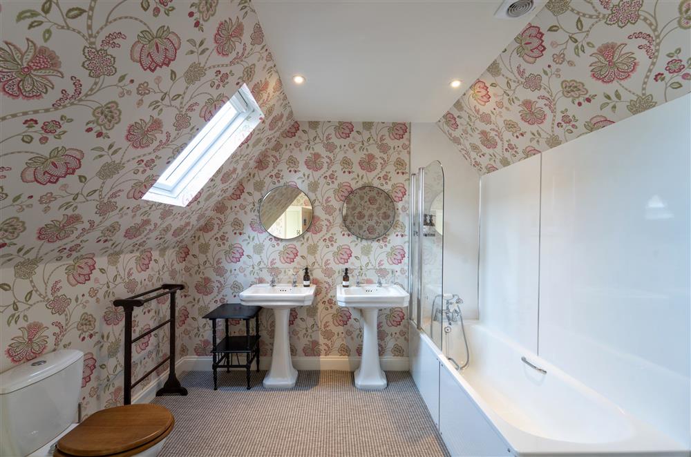 Quaint bathroom at Butley Priory Farmhouse, Woodbridge